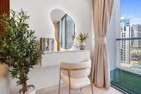 Grundriss der Unterkunft Chalet Homes - LUX New Studio With 2 Double Beds in Downtown Dubai