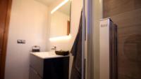 Kúpeľňa v ubytovaní Ferienwohnung Panorama Mit Wasserblick