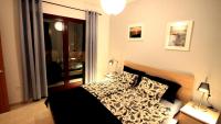 Posteľ alebo postele v izbe v ubytovaní Ferienwohnung Panorama Mit Wasserblick