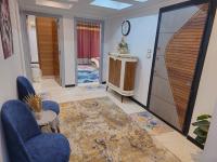 Posezení v ubytování Sidi Beshr Luxury apartment Side Seaview