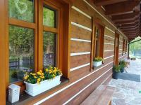 Zahrada ubytování Apartmány u vlčích jam