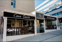 Restaurace v ubytování Lujoso Loft La Moraleja