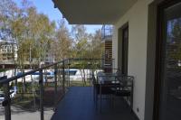 Balkon lub taras w obiekcie Balticstars apartments polanki