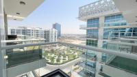 Nespecifikovaný výhled na destinaci Dubaj nebo výhled na město při pohledu z apartmánu