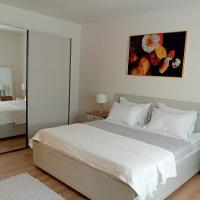 Postel nebo postele na pokoji v ubytování Apartments Gverić