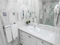 A bathroom at Pleasant apartment in Benalmadena near Playa Beach
