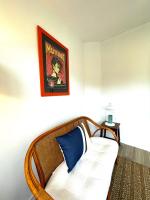 Posteľ alebo postele v izbe v ubytovaní Maison bord de mer ・La côtière・