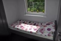 Posteľ alebo postele v izbe v ubytovaní 2-room apartment 30 m2, Rewal