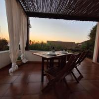 A balcony or terrace at Dammuso Surya Cloe