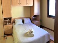 A bed or beds in a room at Beautiful house in Cangas near the beach