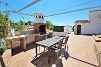 A balcony or terrace at Marcelo - charming, Finca style holiday villa in Moraira