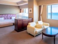 Imazu Sun Bridge Hotelにあるベッド