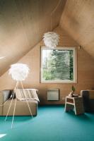 Posezení v ubytování Domesi Concept House Pulečný