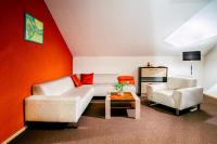 Postel nebo postele na pokoji v ubytování Hotel Bystricka