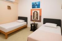 Postel nebo postele na pokoji v ubytování Peace House Dahab