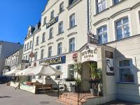 Budynek, w którym mieści się hotel