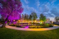 Vonkajšia záhrada v ubytovaní Green Garden Hotel