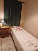 Posteľ alebo postele v izbe v ubytovaní Eleana apartments and studios