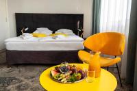 Posteľ alebo postele v izbe v ubytovaní Hotel Nafta Krosno