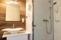Kúpeľňa v ubytovaní Hotel Nafta Krosno