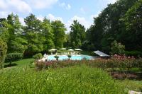 A garden outside Casino di Pragatto