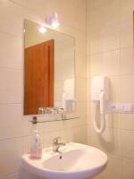 Koupelna v ubytování Hotel Morava