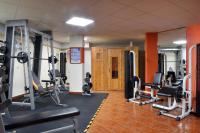 The fitness centre and/or fitness facilities at Sissy Village All Suite Hotel