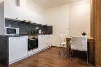 Kuchyň nebo kuchyňský kout v ubytování Apartmány Viva Třeboň