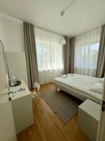 Endla Hostel ja Apartamendidにあるベッド