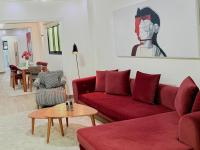 Posezení v ubytování Cairo Central & modern apartment