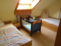 Postel nebo postele na pokoji v ubytování Apartment Günzblick