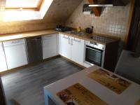 Kuchyň nebo kuchyňský kout v ubytování Apartment Günzblick