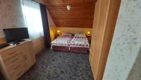 Posteľ alebo postele v izbe v ubytovaní Al Do Apartman