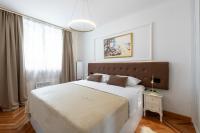 Posteľ alebo postele v izbe v ubytovaní Apartment One , sea view , free parking