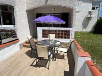 Patio nebo venkovní prostory v ubytování appartement situé a 100 m de la plage