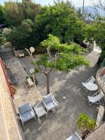 A garden outside Villa Lina