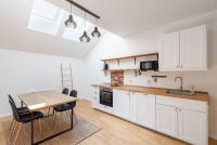 Kuchyň nebo kuchyňský kout v ubytování Stevan Apartment