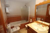 Koupelna v ubytování Hotel La Bodega