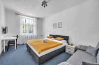 Postel nebo postele na pokoji v ubytování Hotel PODKOST