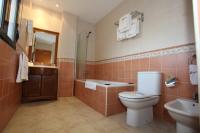 Koupelna v ubytování Hotel La Bodega