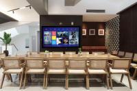 Μια τηλεόραση ή/και κέντρο ψυχαγωγίας στο Zhangjiajie Tianmenshan Xuyuan Hotel