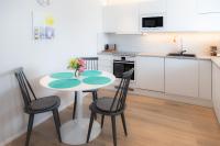 Kuchyň nebo kuchyňský kout v ubytování Apartments Rovakatu C19