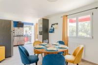 Posedenie v ubytovaní Appartement La Baule Pornichet Terrasse - Cuisine - Calme - Wifi - Parking Gratuit