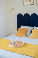 Posteľ alebo postele v izbe v ubytovaní Appartement La Baule Pornichet Terrasse - Cuisine - Calme - Wifi - Parking Gratuit