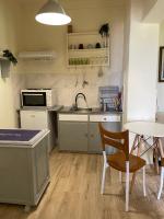 A kitchen or kitchenette at Kontos Mansion
