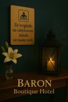 Certyfikat, podpis lub inny dokument wystawiony w obiekcie Baron Boutique Hotel