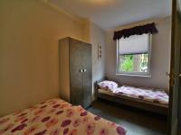 Posteľ alebo postele v izbe v ubytovaní 2-room apartment 30 m2, Rewal
