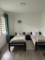 Posteľ alebo postele v izbe v ubytovaní Apartments Čelopek