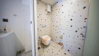 Koupelna v ubytování Thanos Hotel