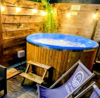 Plán poschodí v ubytovaní Loft House Rozewie - Całoroczne domki z Balią ogrodową